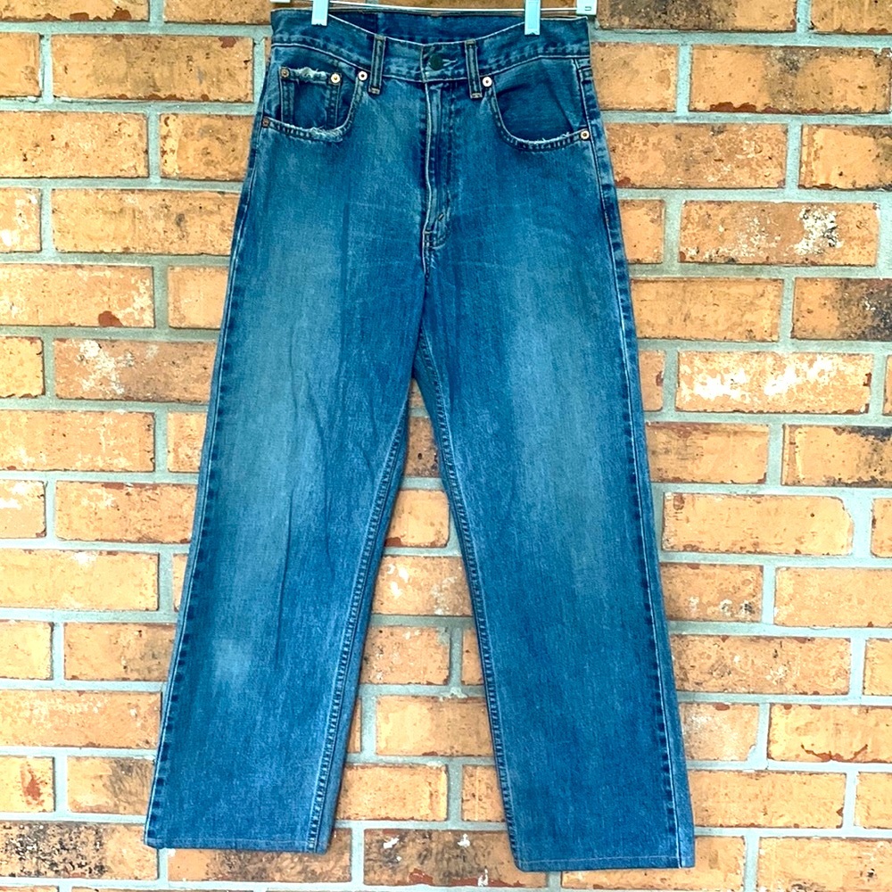 Vintage Levi’s 512 blue jeans Straight Fit, High Rise 28 waist, 27 length